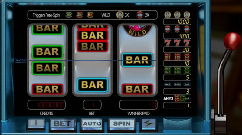 Играть Excited Slot 3D от Funky Games в казино 1Win