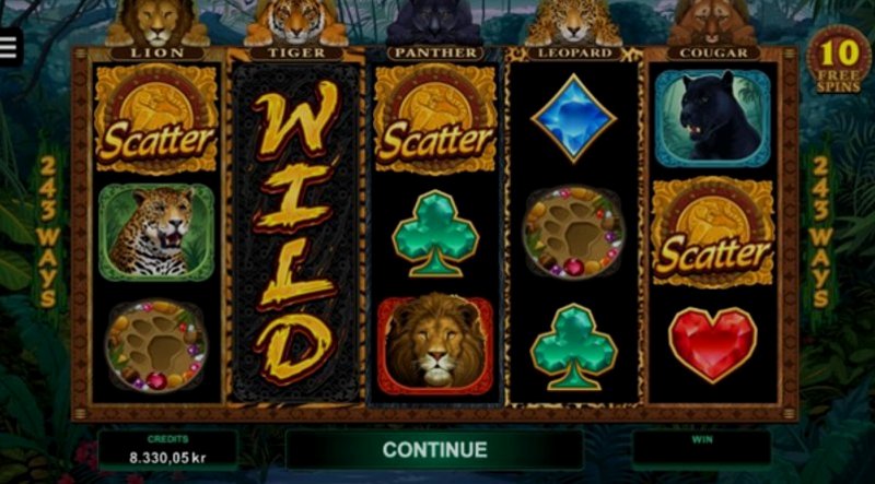Играть Exotic Cats от Microgaming в казино 1Win