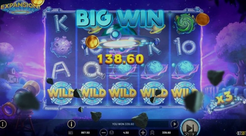 Играть Expansion! от Betsoft в казино 1Win