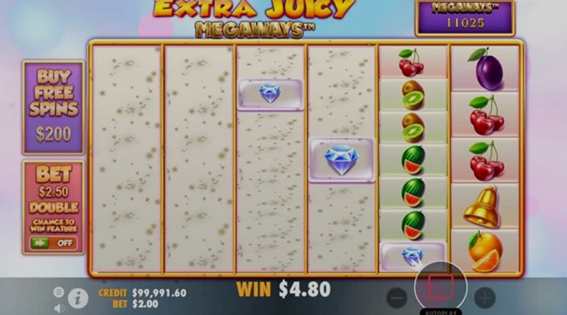 Играть Extra Juicy Megaways от Pragmatic в казино 1Win