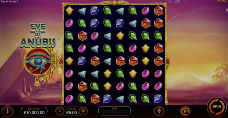 Играть Eye of Anubis от Playtech в казино 1Win