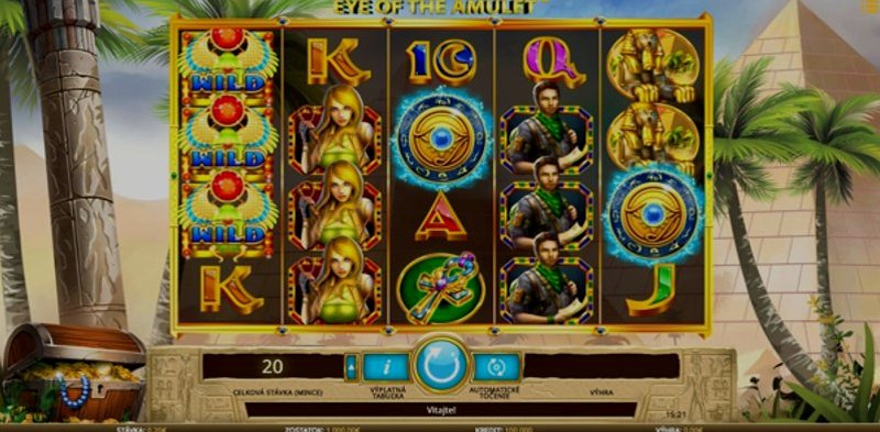 Играть Eye of the Amulet от Isoftbet в казино 1Win
