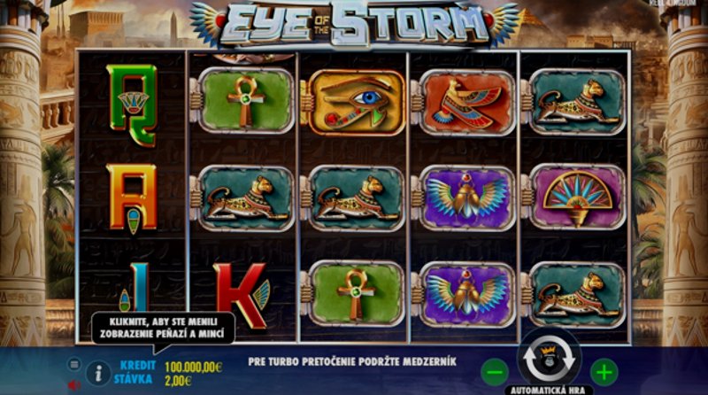 Играть Eye of the Storm от Pragmatic в казино 1Win