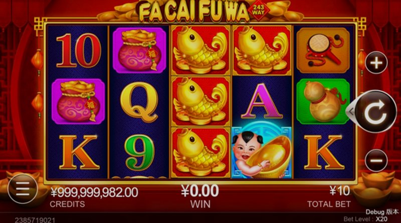 Играть Fa Cai Fu Wa от Cq9 в казино 1Win
