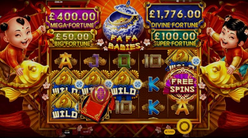 Играть Fa Fa Babies от Red Tiger в казино 1Win