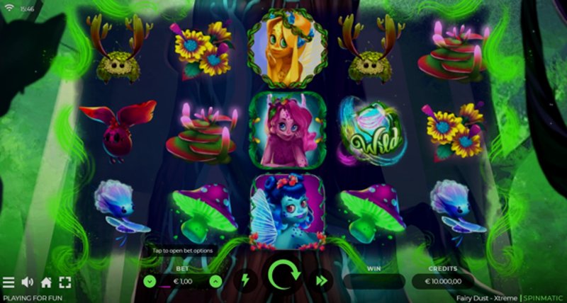 Играть Fairy Dust Xtreme! от Spinmatic в казино 1Win