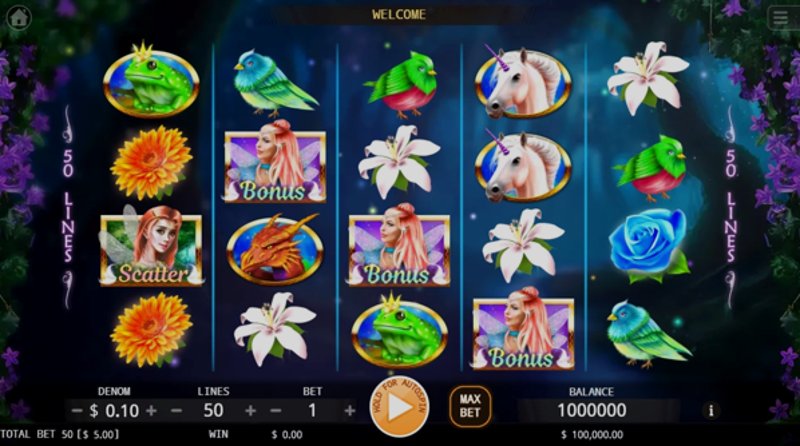 Играть Fairy Dust от Spinmatic в казино 1Win
