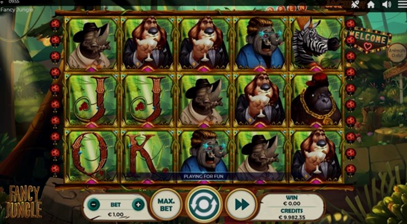 Играть Fancy Jungle от Spinmatic в казино 1Win