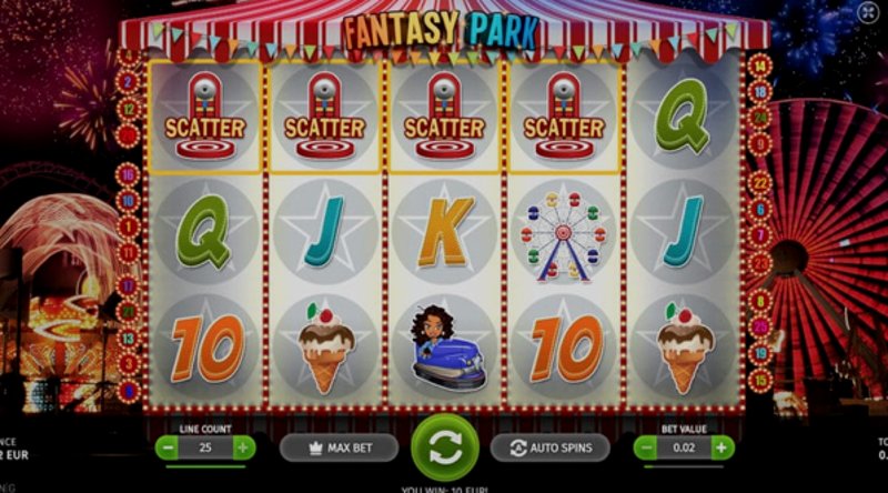 Играть Fantasy Park от Bgaming в казино 1Win