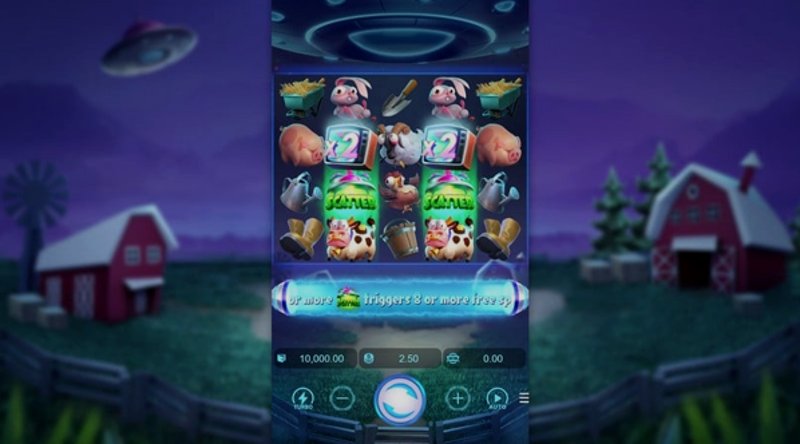 Играть Farm Invaders от Pg Soft в казино 1Win