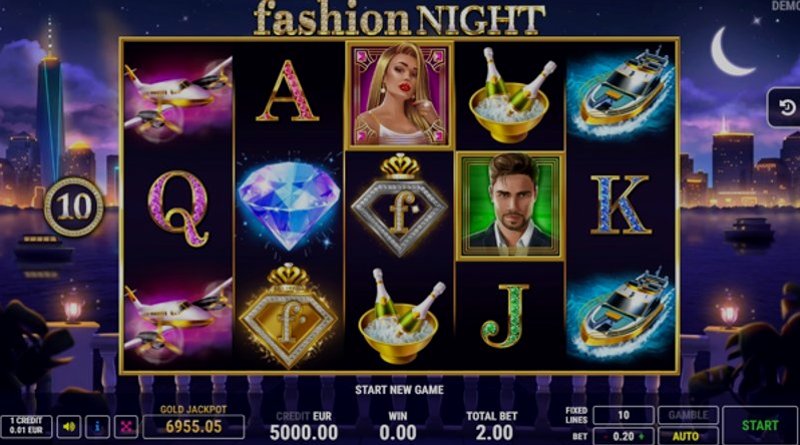 Играть Fashion Night от Fazi в казино 1Win