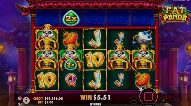 Играть Fat Panda от Pragmatic в казино 1Win