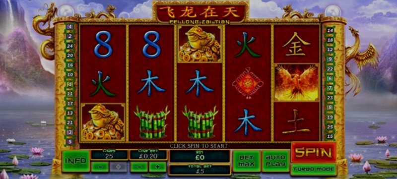Играть Fei Long Zai Tian от Playtech в казино 1Win
