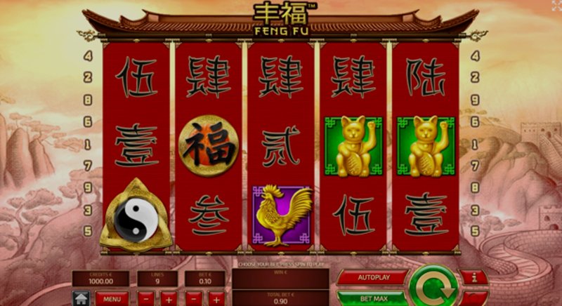 Играть Feng Fu от Tomhorngaming в казино 1Win