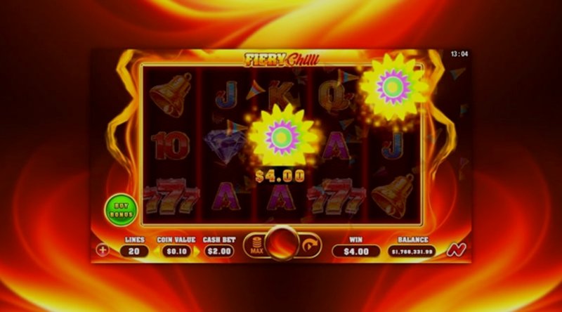 Играть Fiery Chilli от Netgaming в казино 1Win