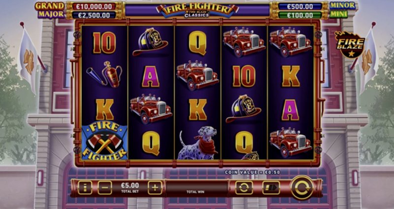 Играть Fire Blaze: Fire Fighter от Playtech в казино 1Win