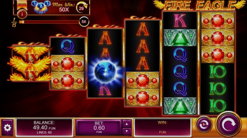 Играть Fire Eagle от Kalamba в казино 1Win