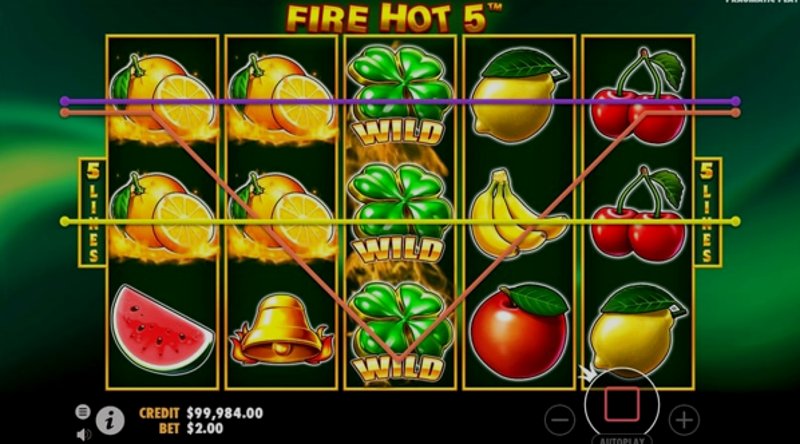 Играть Fire Hot 5 от Pragmatic в казино 1Win