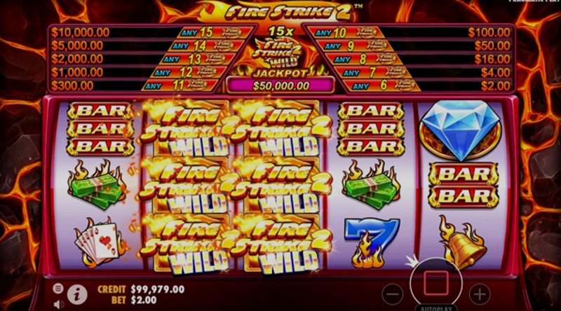 Играть Fire Strike от Pragmatic в казино 1Win