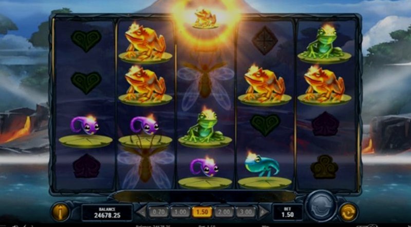 Играть Fire Toad от Playn Go в казино 1Win