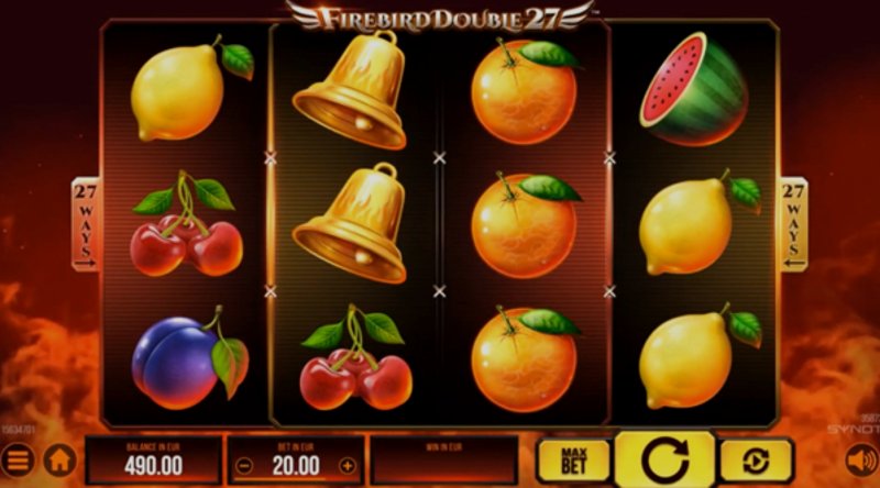 Играть Firebird Double 27 от Synot в казино 1Win