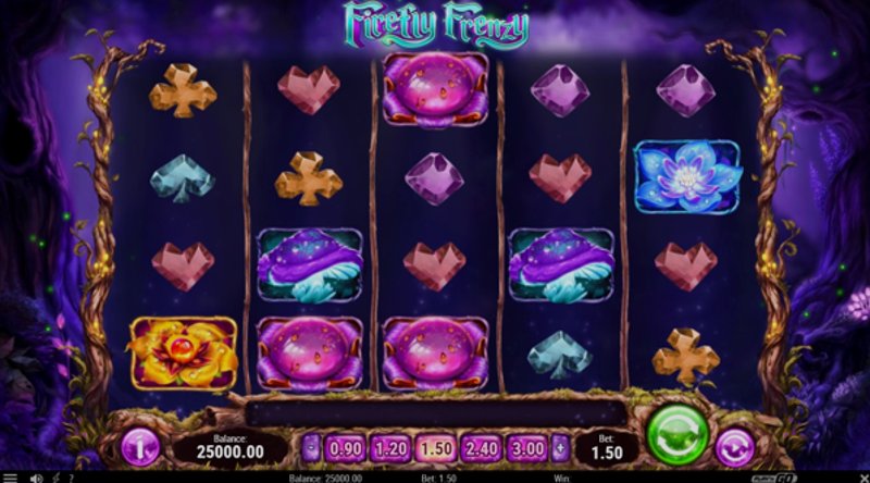 Играть Firefly Frenzy от Playn Go в казино 1Win