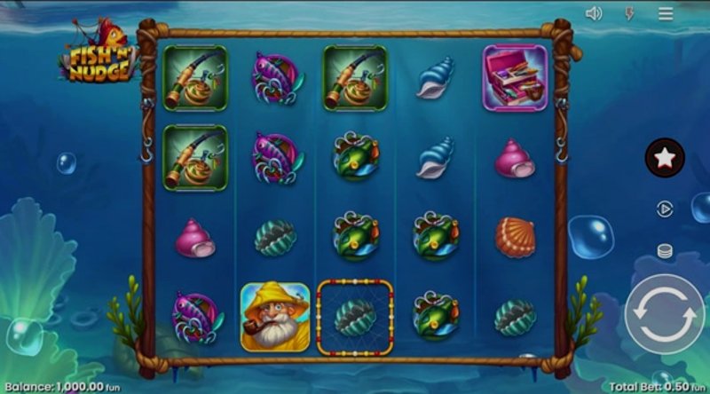 Играть Fish ‘n’ Nudge от Push Gaming в казино 1Win