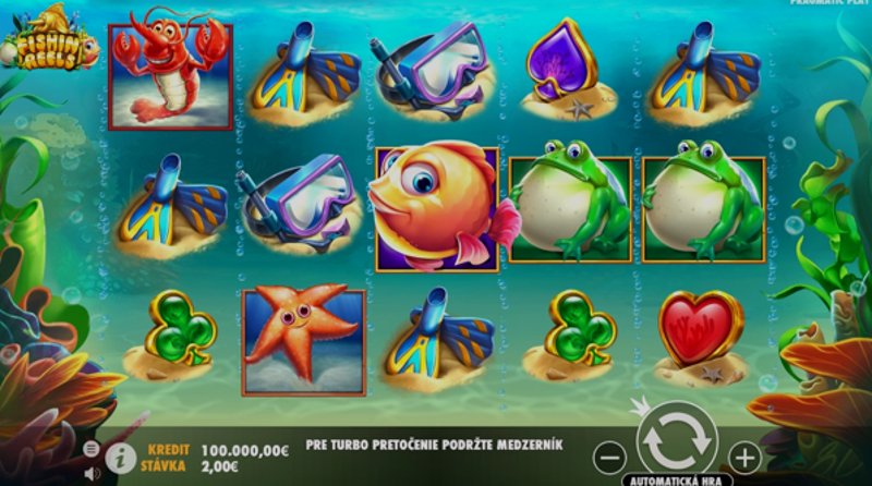 Играть Fishin Reels от Pragmatic в казино 1Win