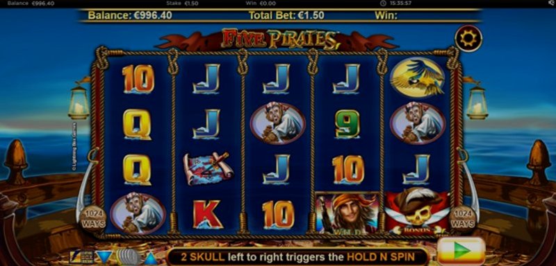 Играть Pirates от Fazi в казино 1Win
