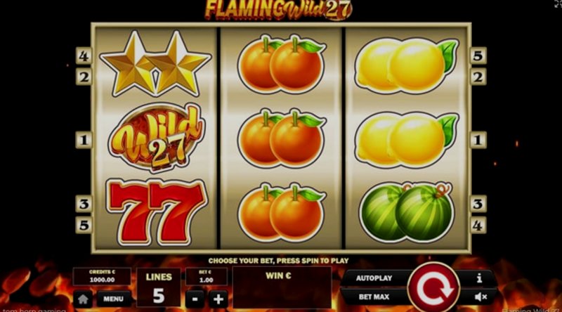 Играть Wild 27 от Fazi в казино 1Win