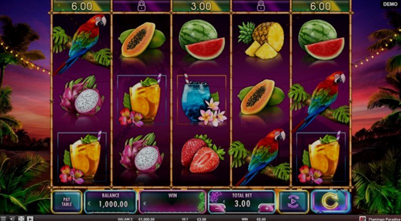 Играть Flamingo от Red Rake в казино 1Win