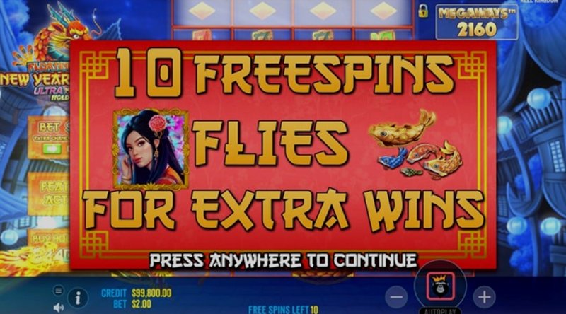 Играть Floating Dragon New Year Festival Ultra Megaways Hold & Spin от Pragmatic в казино 1Win