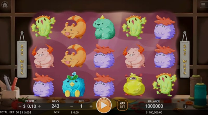 Играть Fluffy Buddy от Kagaming в казино 1Win
