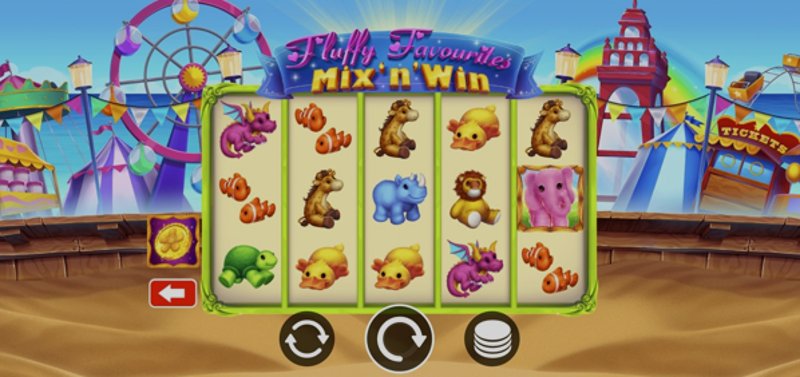 Играть Fluffy Favourites Mix n Win от Games Global в казино 1Win