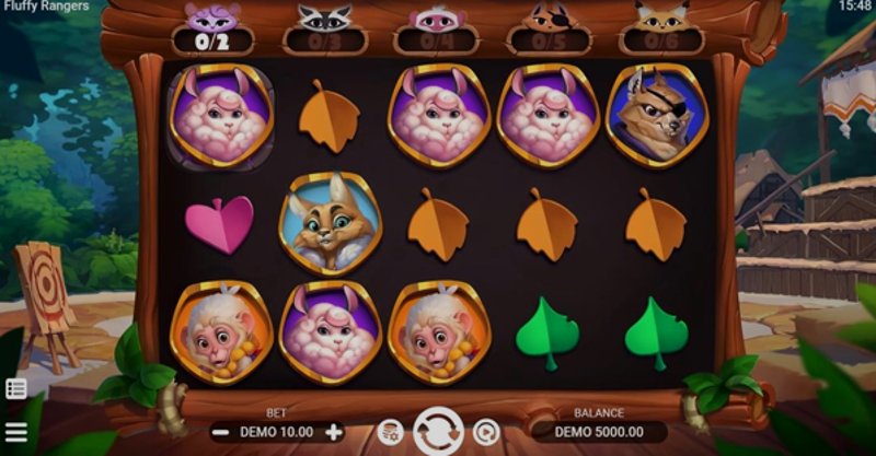 Играть Fluffy Rangers от Evoplay в казино 1Win