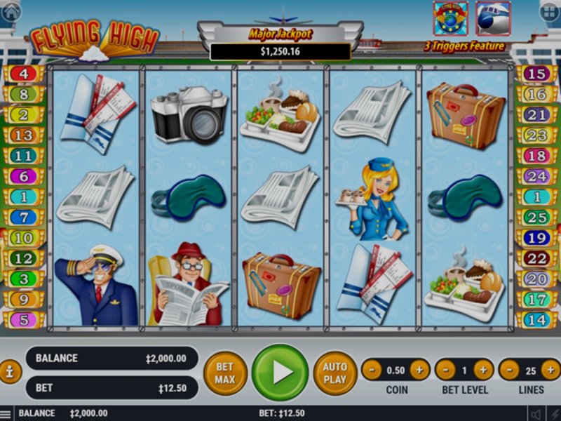 Играть Flying High от Habanero в казино 1Win
