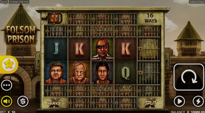 Играть Folsom Prison от No Limit City в казино 1Win