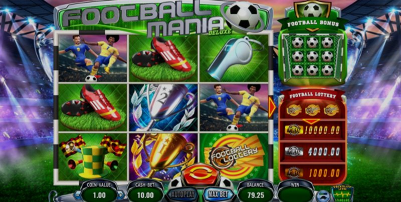 Играть Football Mania Deluxe от Wazdan в казино 1Win