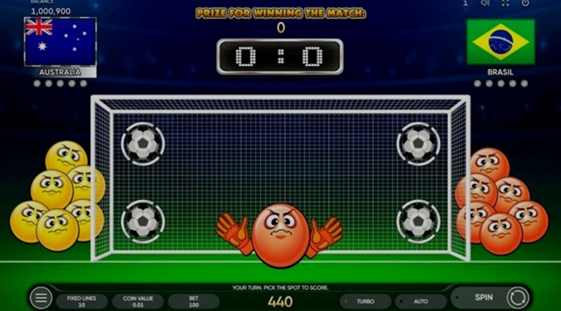 Играть Football:2022 от Endorphina в казино 1Win