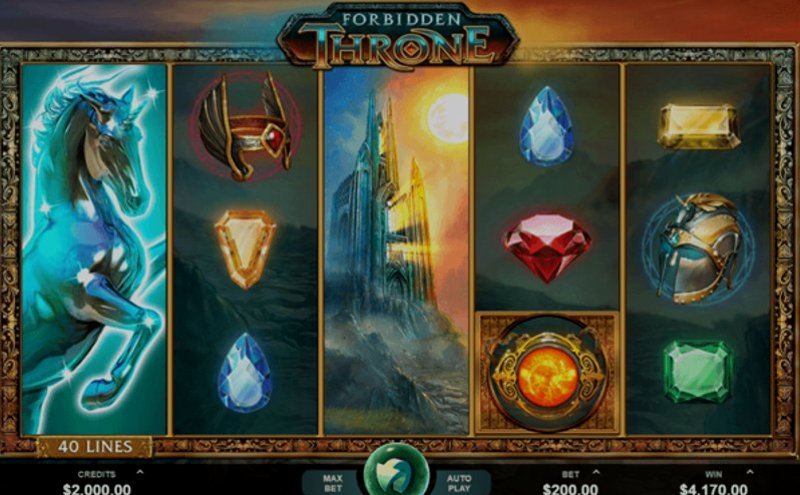 Играть Forbidden Throne от Microgaming в казино 1Win