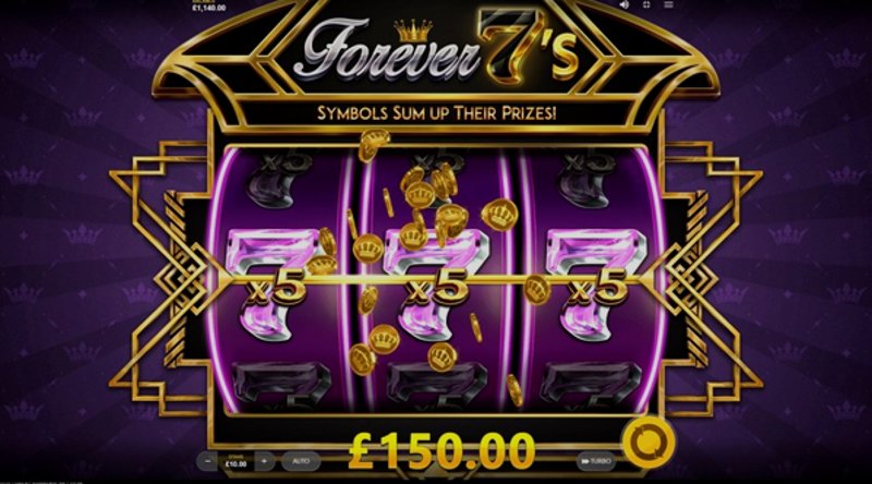Играть Forever 7s от Redtiger в казино 1Win