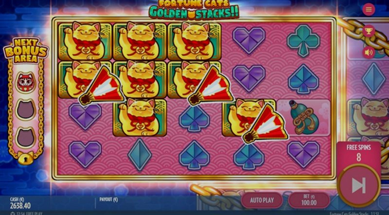 Играть Fortune Cats от Cq9 в казино 1Win