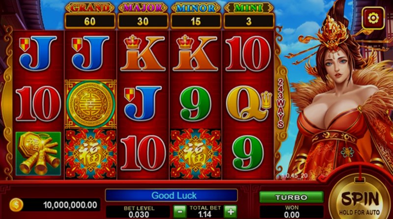 Играть Fortune Goddess от Cool Games в казино 1Win