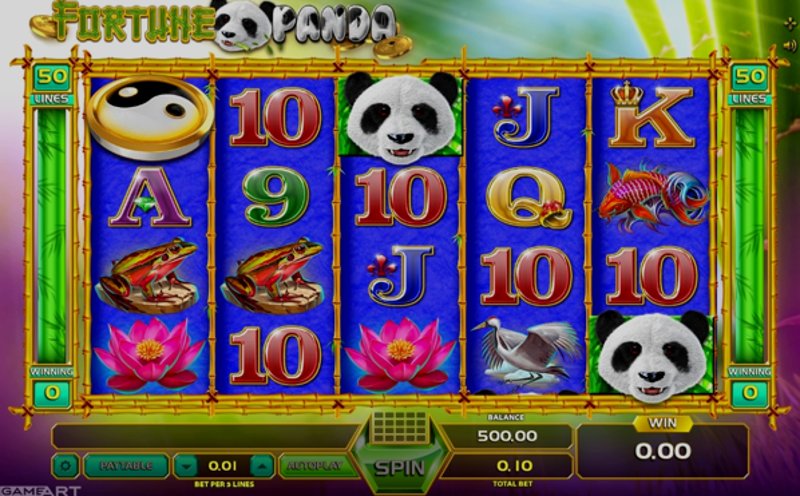 Играть Fortune Panda от Gameart в казино 1Win