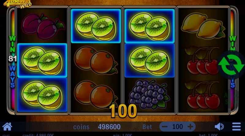 Играть Four the Win от Swintt в казино 1Win