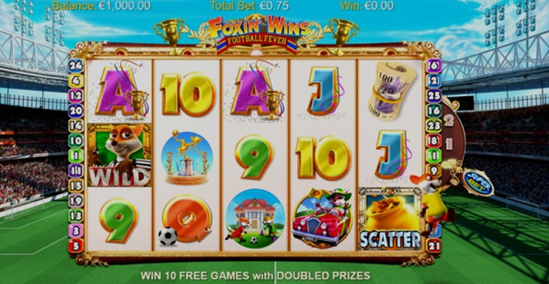 Играть Football Fever от Cq9 в казино 1Win