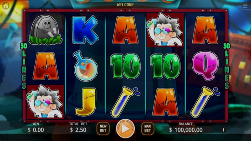 Играть Frankenstein от Kagaming в казино 1Win