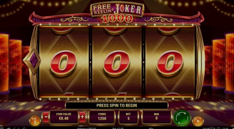 Играть Free Reelin Joker 1000 от Playn Go в казино 1Win