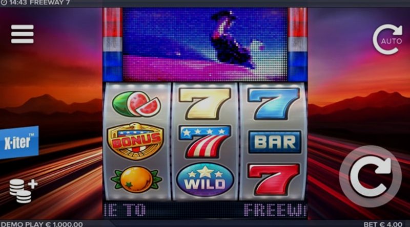 Играть Freeway от Spinmatic в казино 1Win