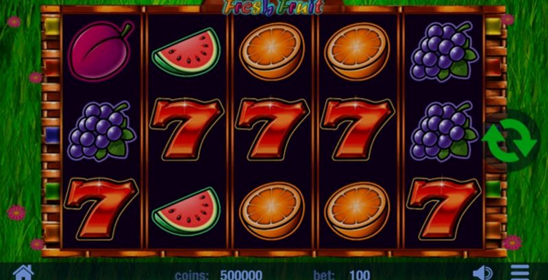 Играть Fresh Fruit от Swintt в казино 1Win